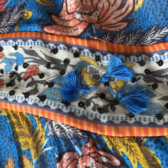 Anthropologie Verb by Pallavi Singhee Vineyard Tiered Dress - Picture 4 of 11